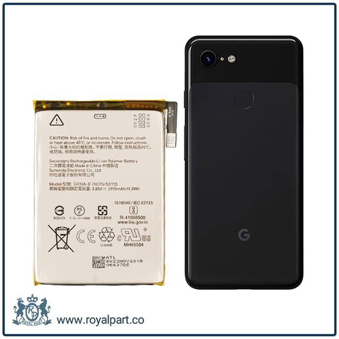 باتری گوگل پیکسل 3 اورجینال | Google Pixel 3 — تصویر ۲