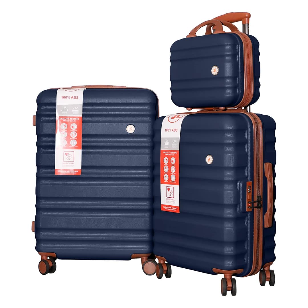 مجموعه 2 عددی چمدان MR مدل MR-40380-3X به همراه کیف لوازم آرایشی — تصویر ۲