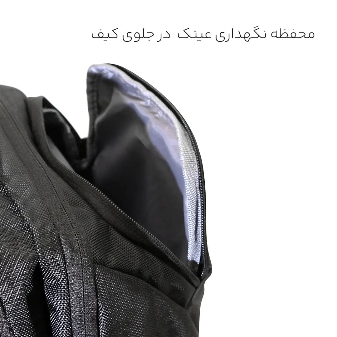 کوله پشتی لپتاپ Bange مدل IR-7663 قفل دار — تصویر ۸