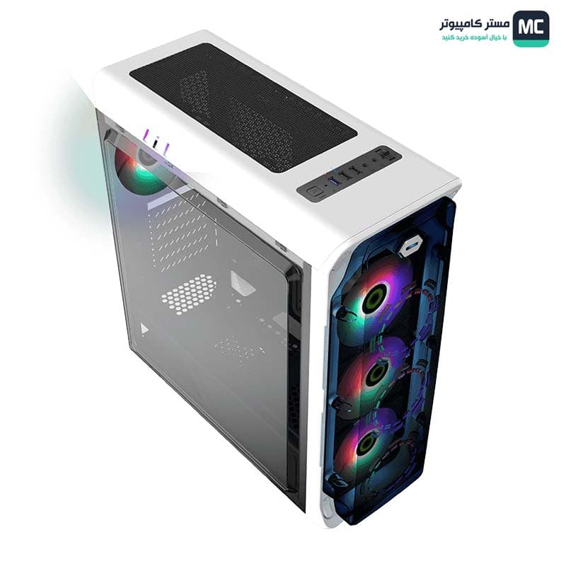 جعبه کیس گیمینگ گیم مکس مدل Starlight G509 FRGB Black — تصویر ۶