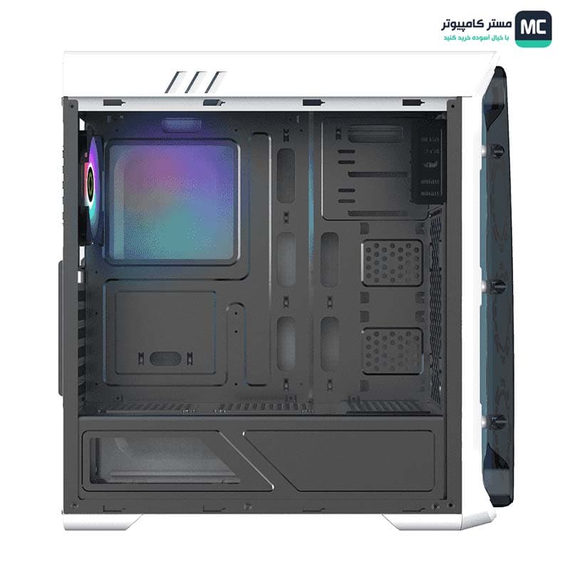 جعبه کیس گیمینگ گیم مکس مدل Starlight G509 FRGB Black — تصویر ۳