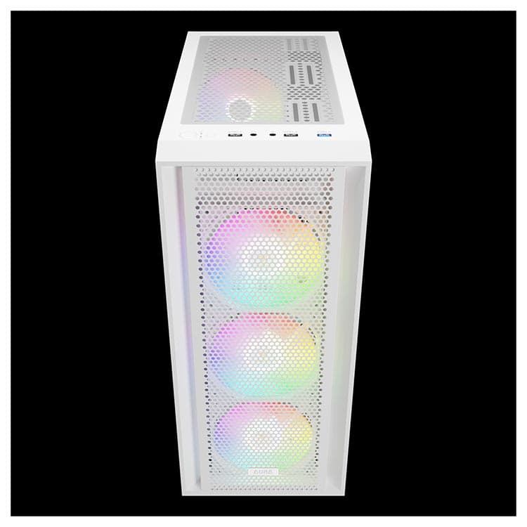 کیس گیمینگ GAMEDIAS AURA GC2 WH — تصویر ۶