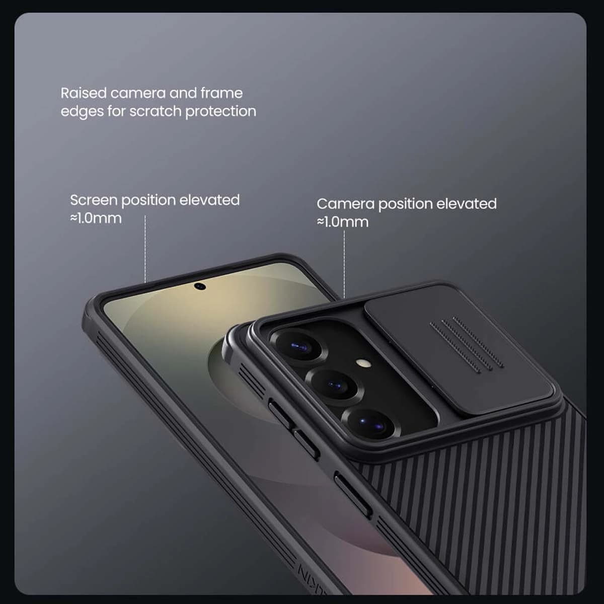 گارد ضدضربه Galaxy S26 Plus مارک نیلکین مدل Camshield Pro — تصویر ۸