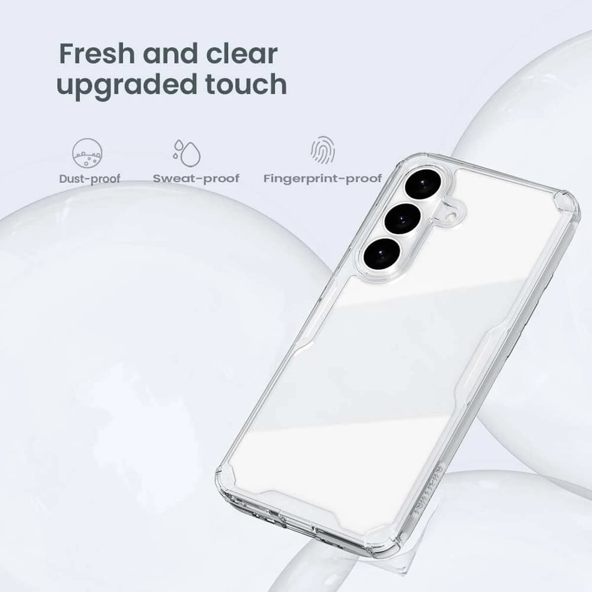 قاب شفاف Galaxy S26 FE مارک نیلکین مدل TPU Pro — تصویر ۷