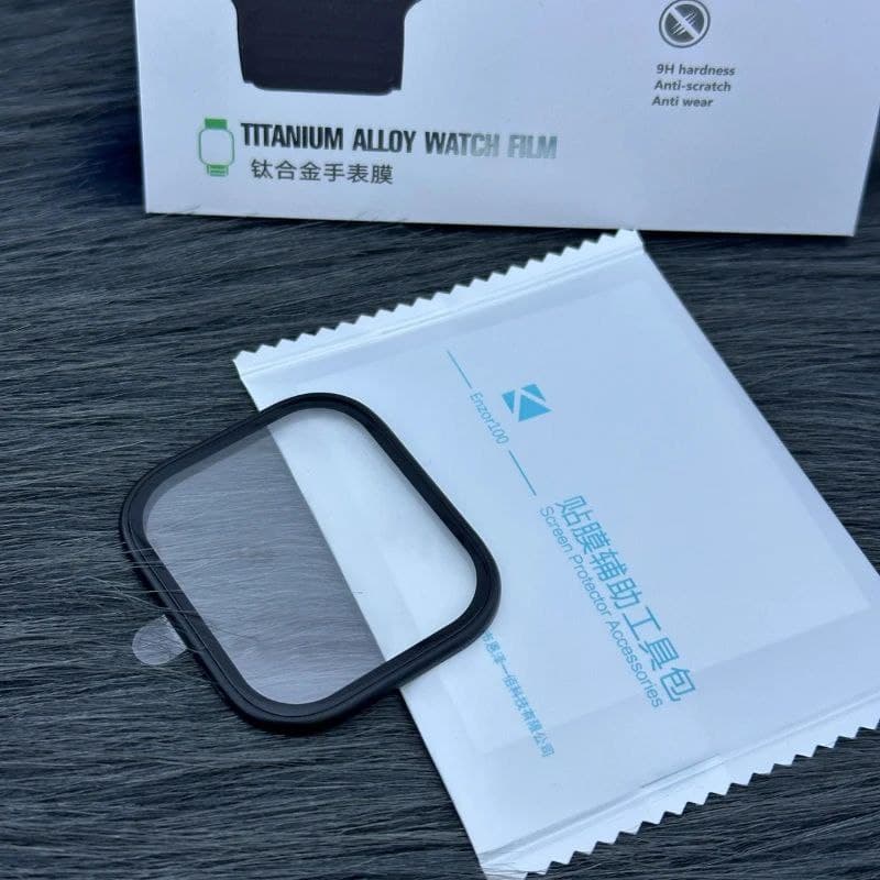 گلس اپل واچ با کیت نصب برند کوزوم سری 10 سایز 42 میلی متری — تصویر ۵