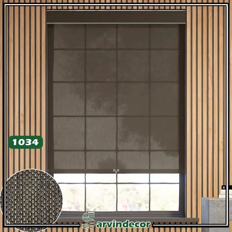 پرده شید سان اسکرین ساده 7 درصد کد 1030 در 7 رنگ — تصویر ۶