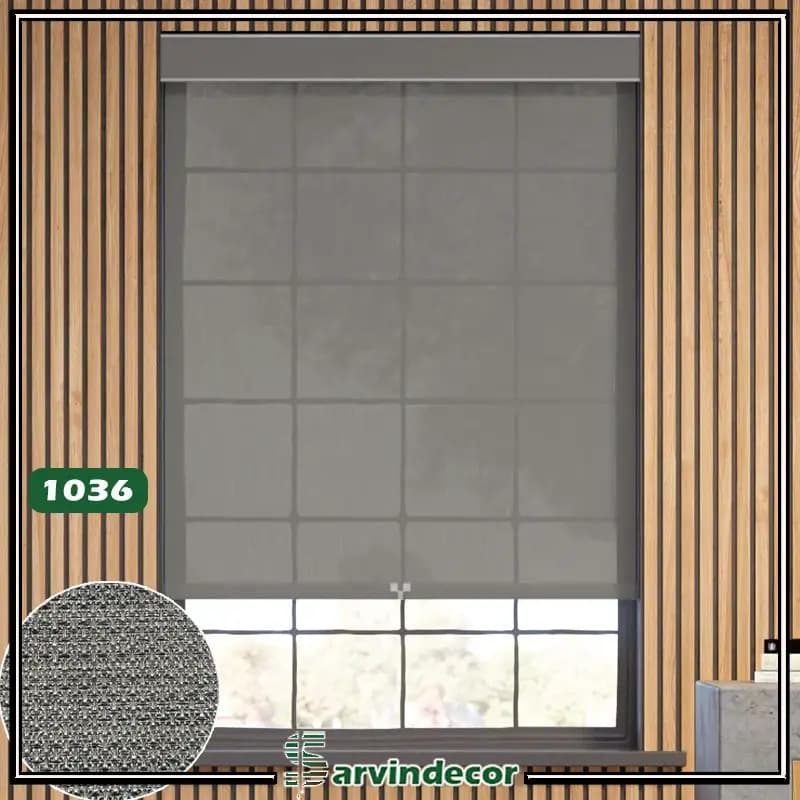 پرده شید سان اسکرین ساده 7 درصد کد 1030 در 7 رنگ — تصویر ۷