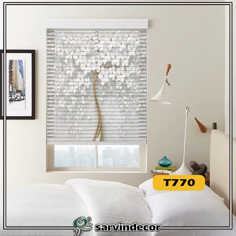 پرده سیلوئت گل سه بعدی در 10 طرح