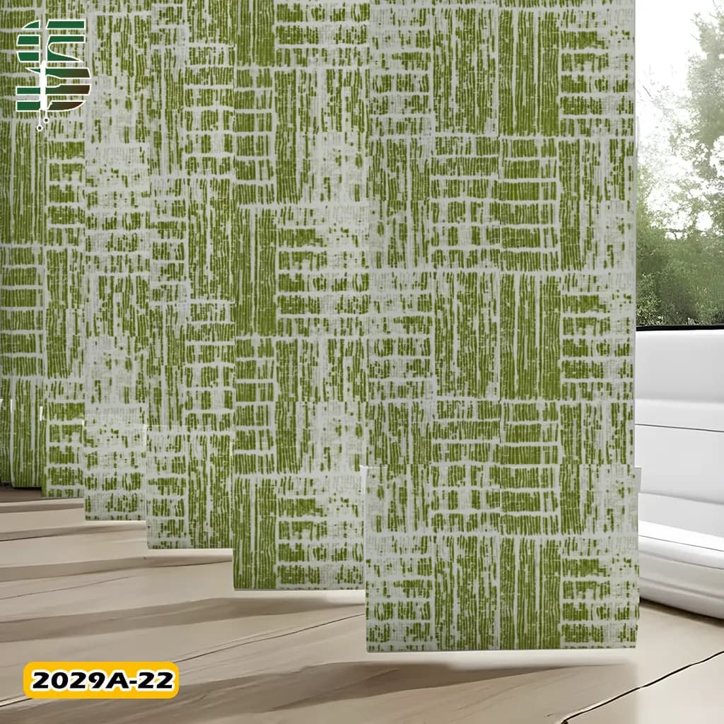 پرده لوردراپه طرح دار کد 2029A در 5 رنگ — تصویر ۴