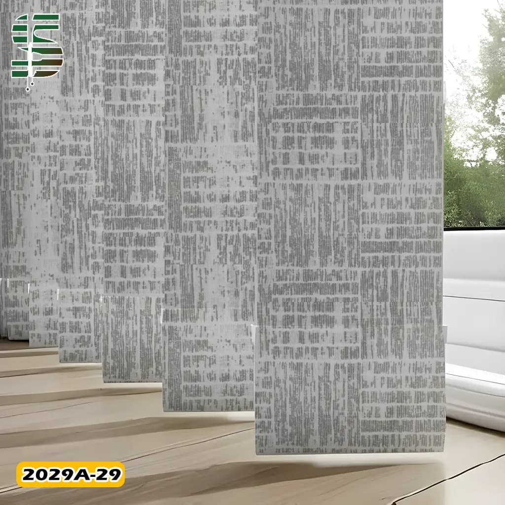 پرده لوردراپه طرح دار کد 2029A در 5 رنگ — تصویر ۵