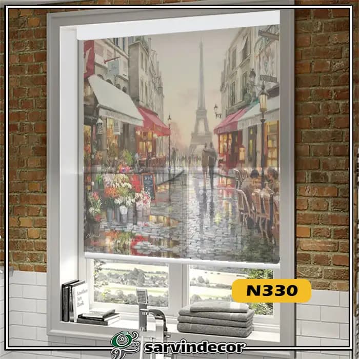 پرده شب و روز مدل نقاشی در 10 طرح — تصویر ۱۱