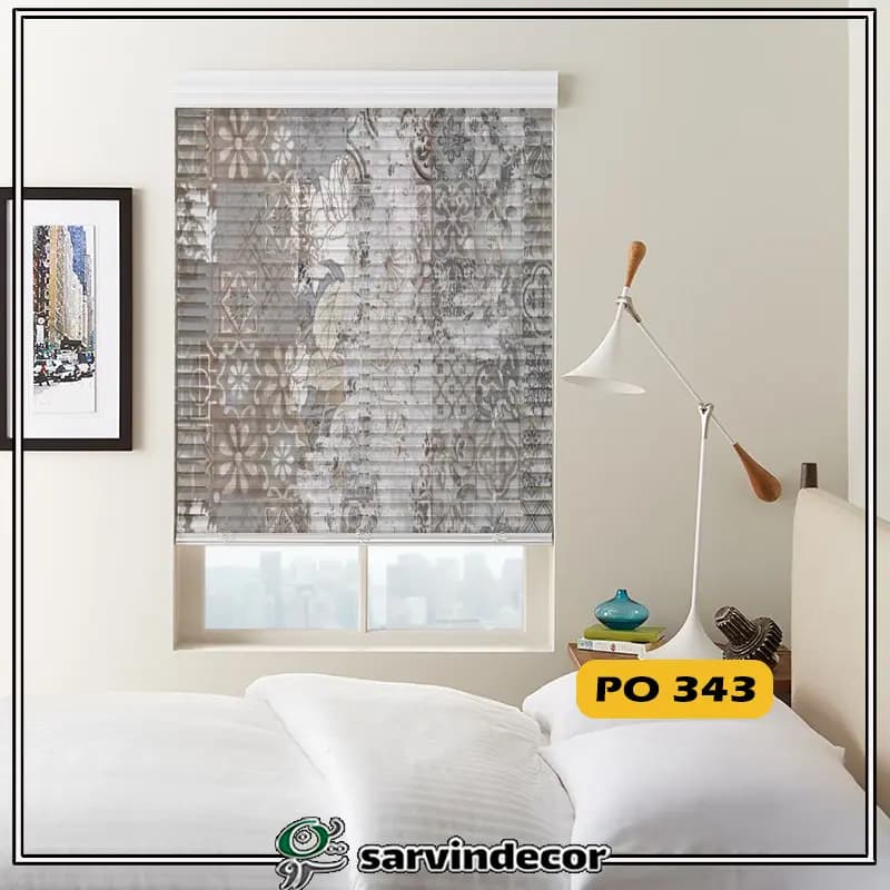 پرده سیلوئت مدل پتینه در 5 طرح — تصویر ۵