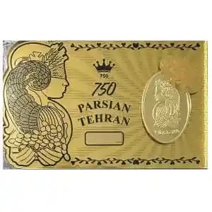 طلا 18 عیار 0.1 گرم — 100 سوت طرح ملکه طلایی