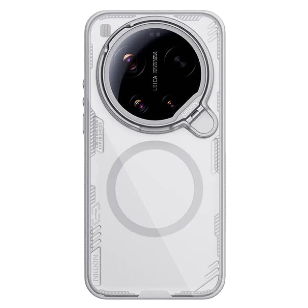 قاب کریستالی مگنتی کمرا استند شیشه‌ای Xiaomi 17 Ultra مارک نیلکین مدل Iceblade Prop Magnetic — تصویر ۱۱