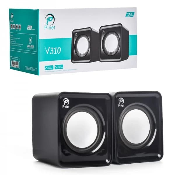اسپیکر دسکتاپ پی نت مدل P-NET V310 — تصویر ۴