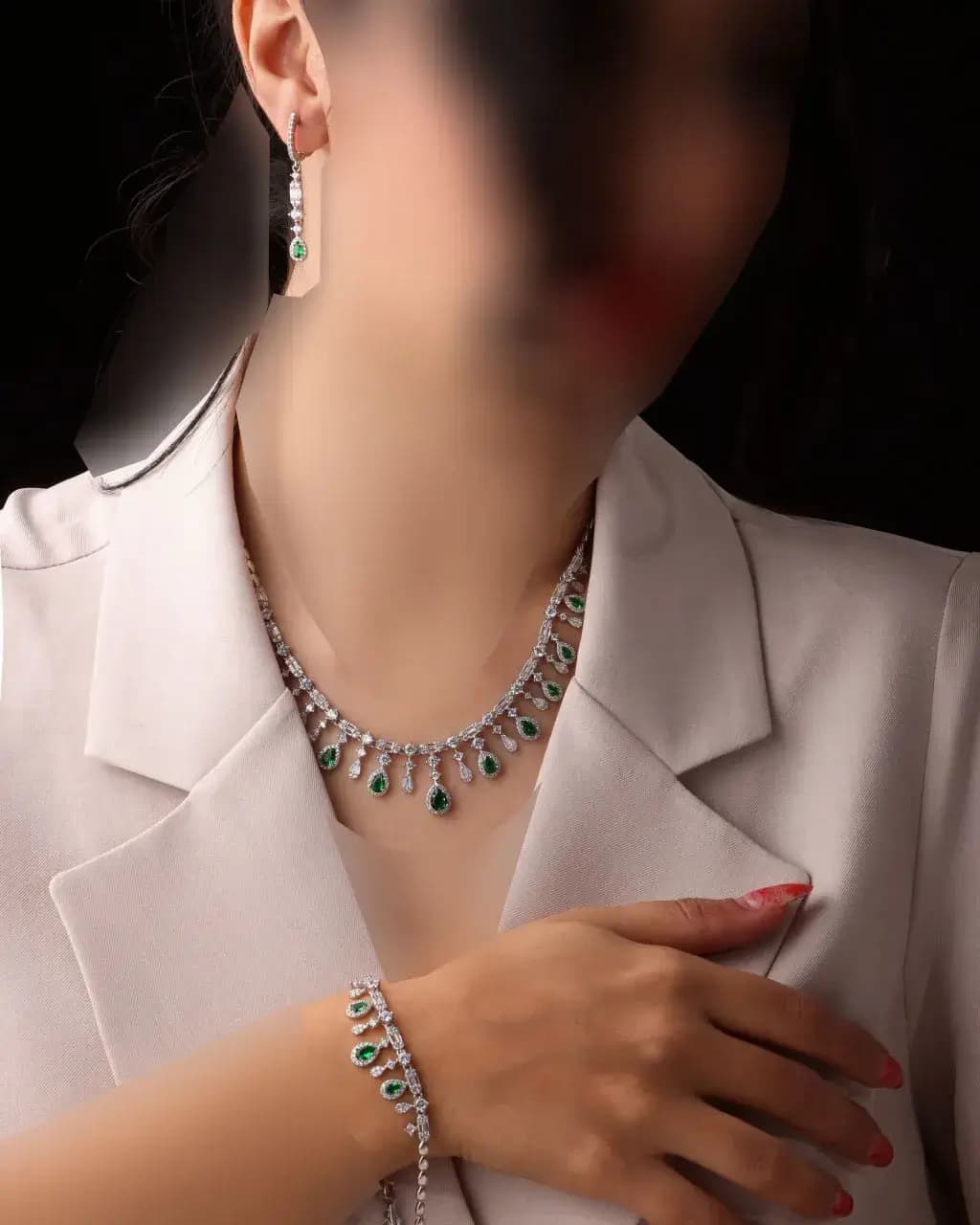 سرویس نقره زنانه جی تی ای طرح جی نایس کد sv-164
