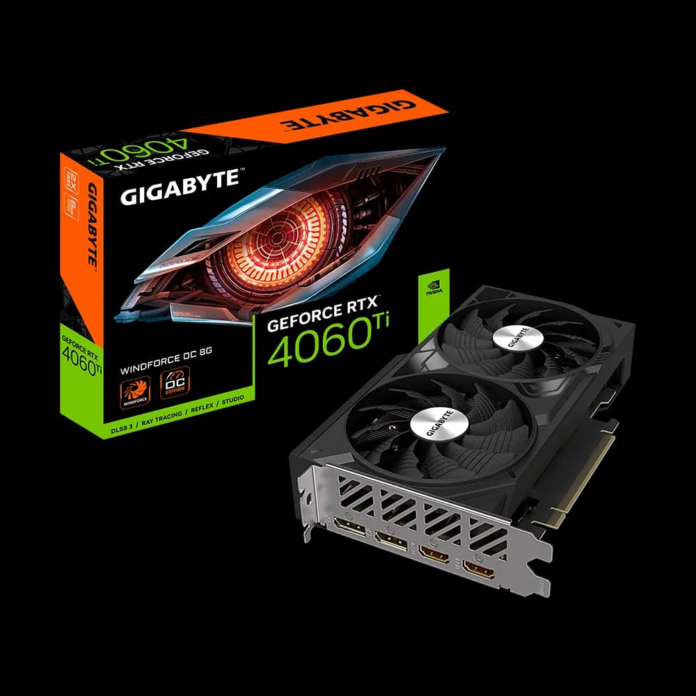 کارت گرافیک گیگابایت GeForce RTX 4060 Ti Windforce OC 8G — تصویر ۱۱