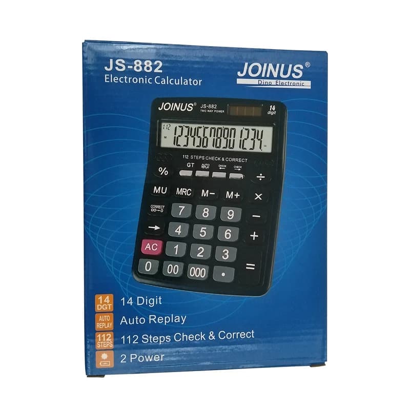 ماشین حساب جوینوس مدل JS-882 — تصویر ۳