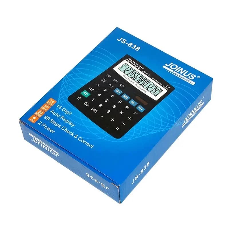 ماشین حساب جوینوس مدل JS-838 — تصویر ۴