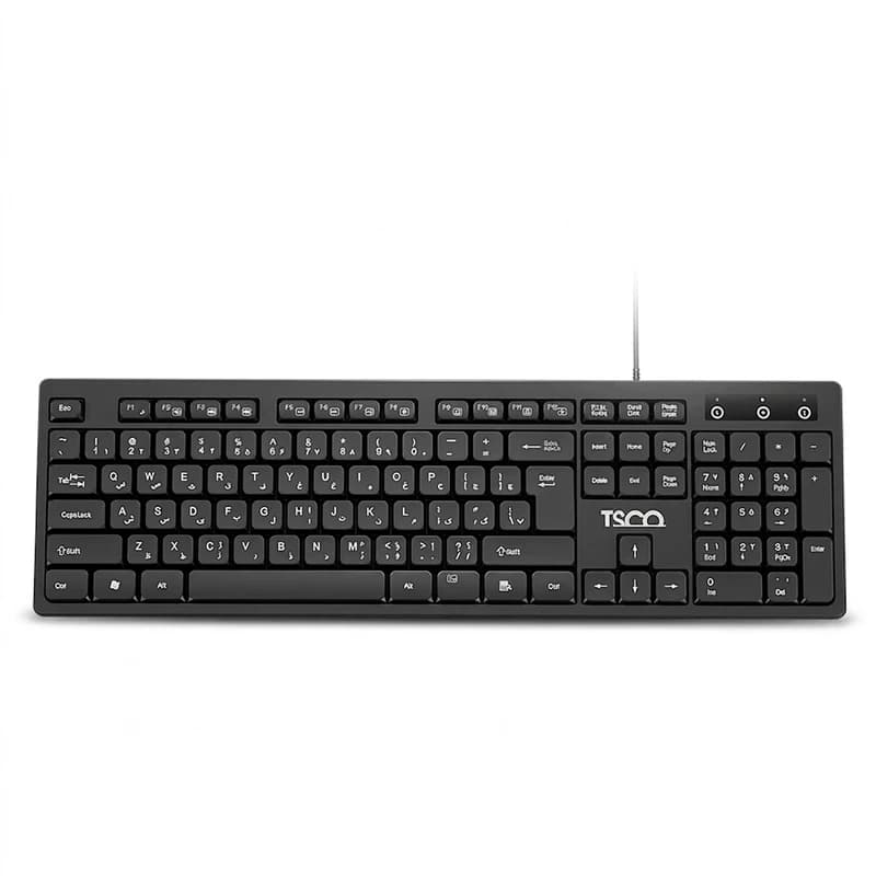 کیبورد تسکو | با سیم | مدل TK 8072 — تصویر ۲