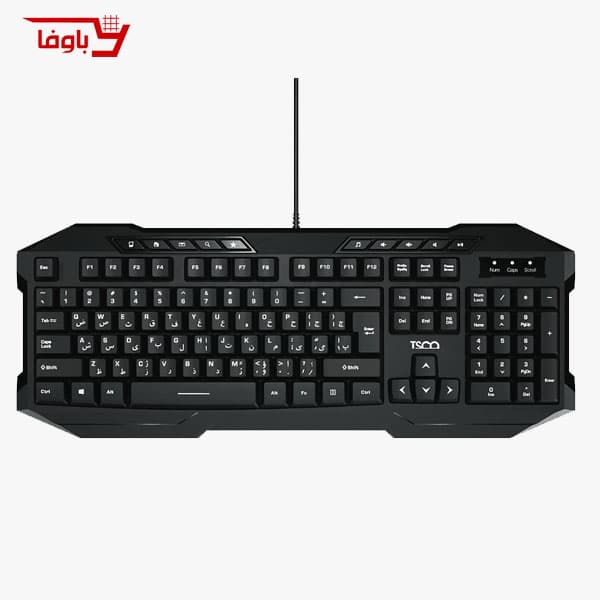 کیبورد تسکو | با سیم | مدل TK 8042