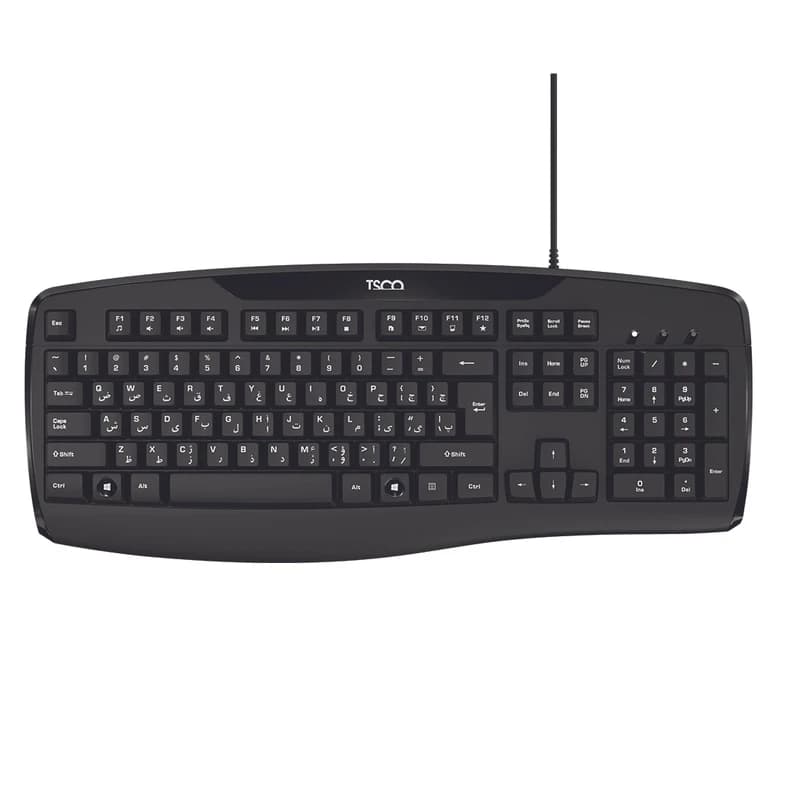 کیبورد تسکو | با سیم | مدل TK 8043 — تصویر ۲