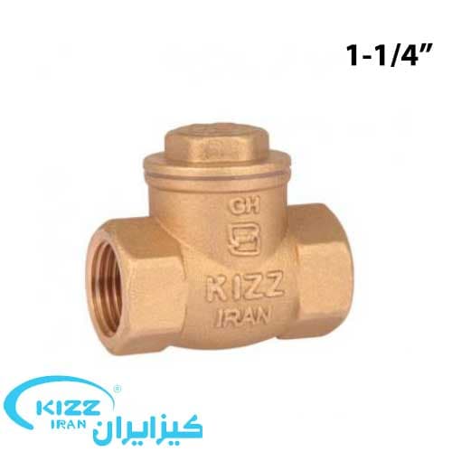 شیر یکطرفه دریچه ای 1/4-1 اینچ برند کیزایران — تصویر ۴