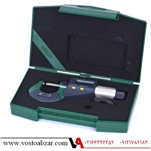 میکرومتر خارج سنج دیجیتال اینسایز 25-0 میلیمتر مدل 25A-3109 — تصویر ۶