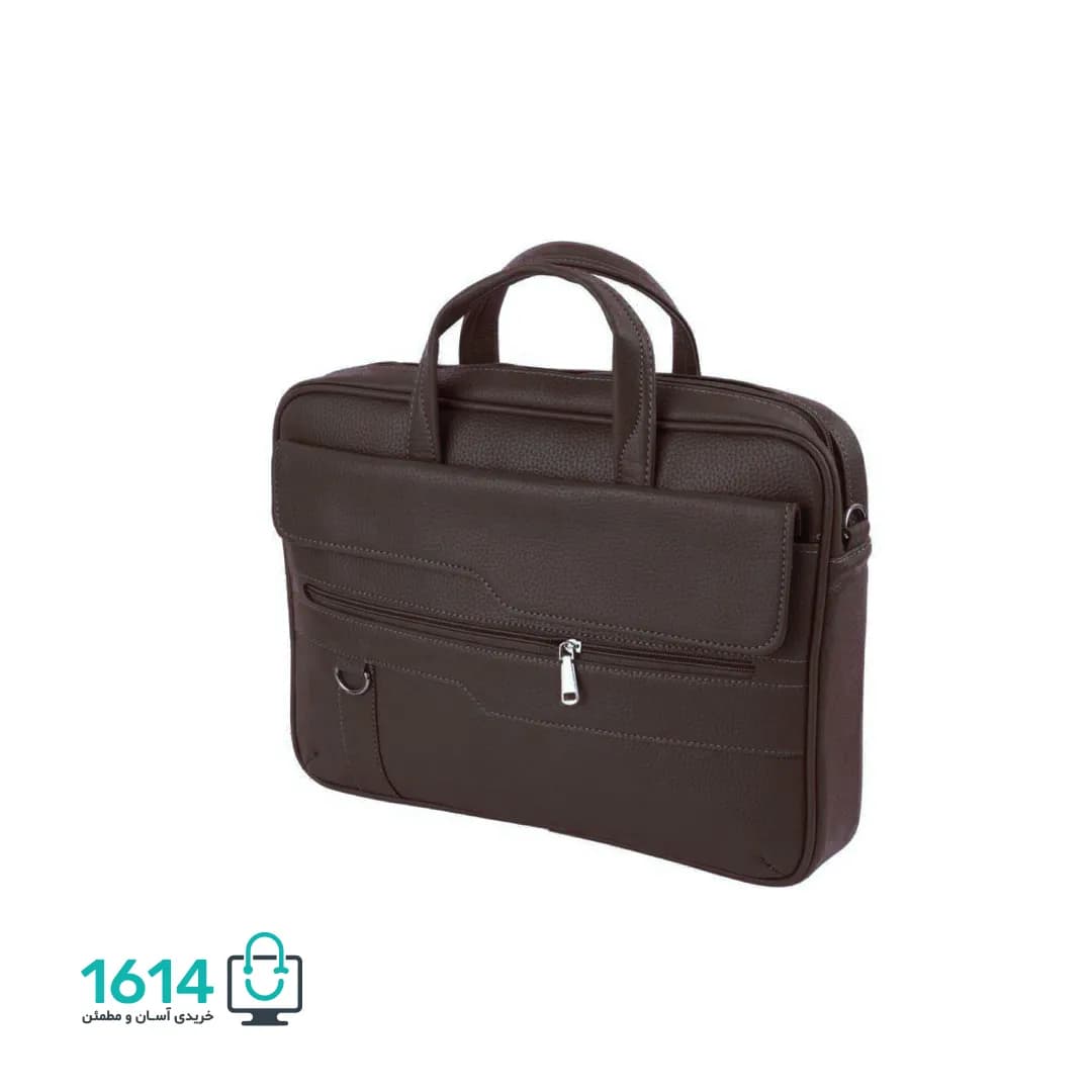 کیف دستی لپ تاپ چرمی مدل B075 — تصویر ۳