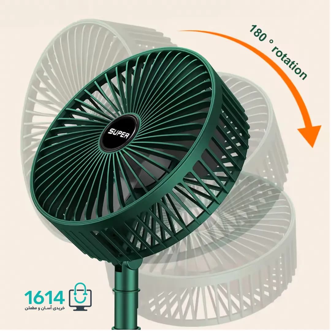 پنکه رومیزی TELESCOPIC FOLDING — تصویر ۳