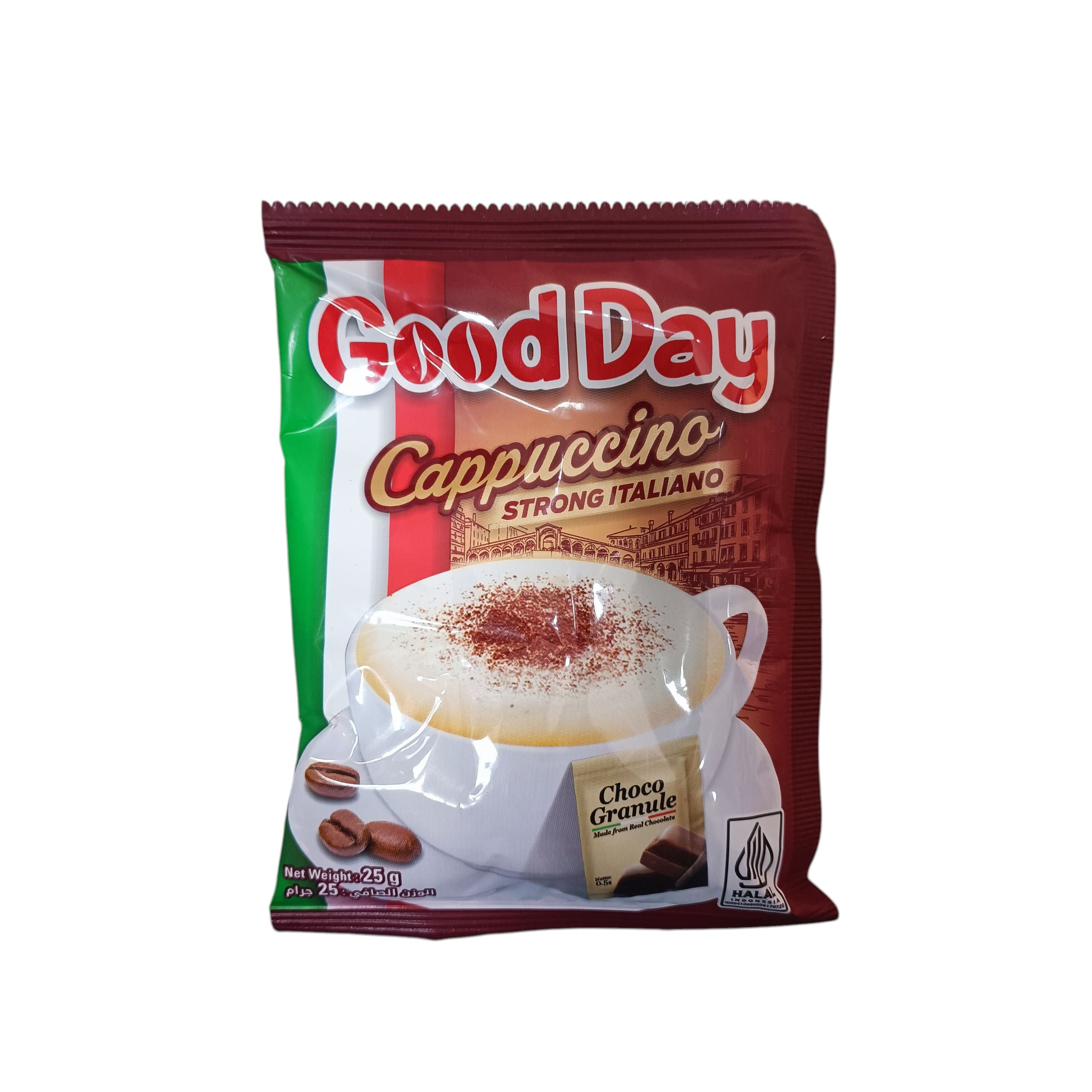ساشه کاپوچینو گوددی Good Day مدل Strong Italiano