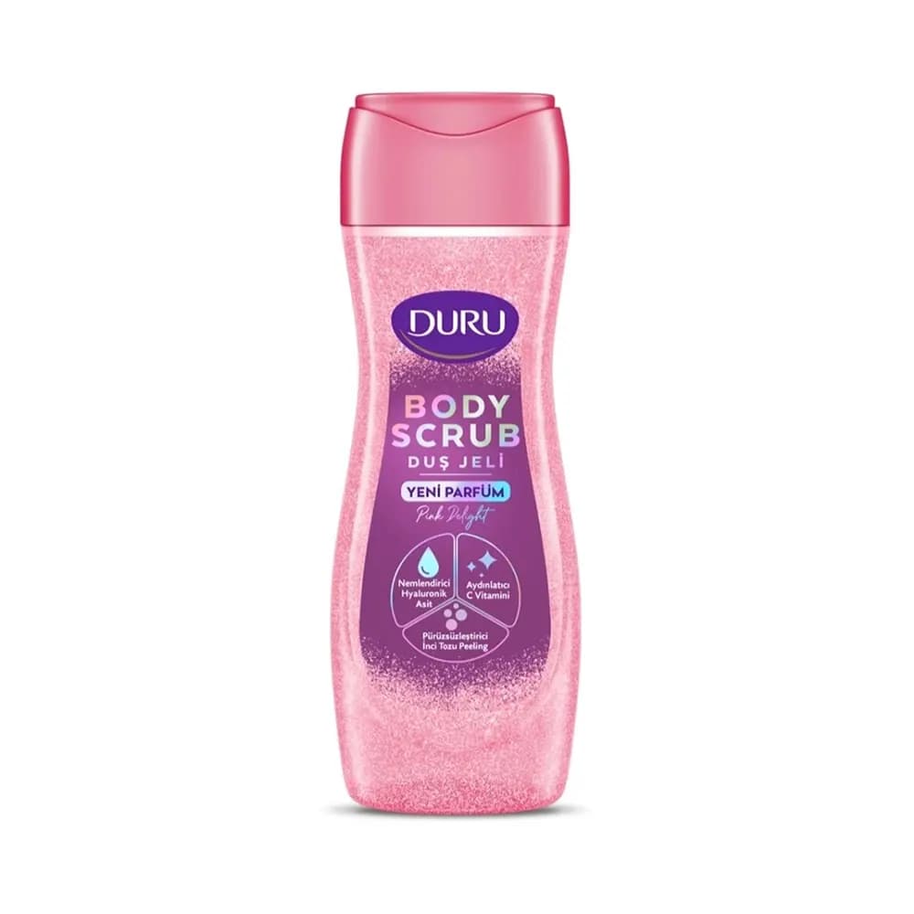 شامپو بدن دورو اسکراب و شاین دار مدل Pink Delight حجم 450 میل — تصویر ۵
