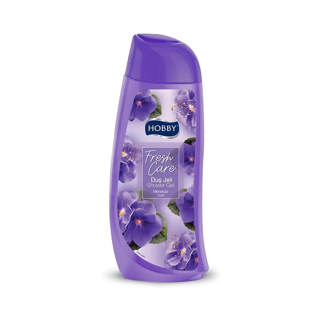 شامپو بدن هوبی رایحه گل بنفشه مدل FreshCare حجم 500 میل — تصویر ۳