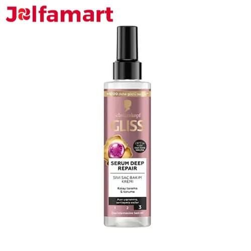 اسپری دوفاز مو SERUM DEEP REPAIR گلیس 200میل – GLISS — تصویر ۹