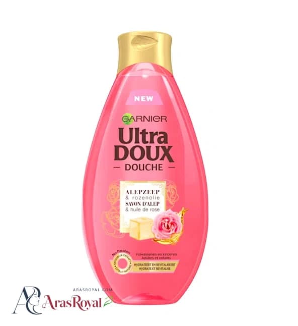 شامپو بدن ULTRA DOUX گارنیر حاوی روغن گل رز 500میل – GARNIER — تصویر ۹