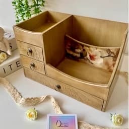استند لوازم آرایش چوبی — تصویر ۷