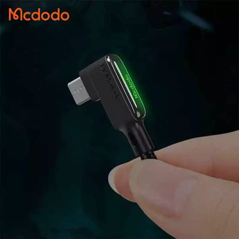 کابل شارژ USB به MicroUsb نود درجه 1.8 متری مک دودو مدل 7531 — تصویر ۱۱