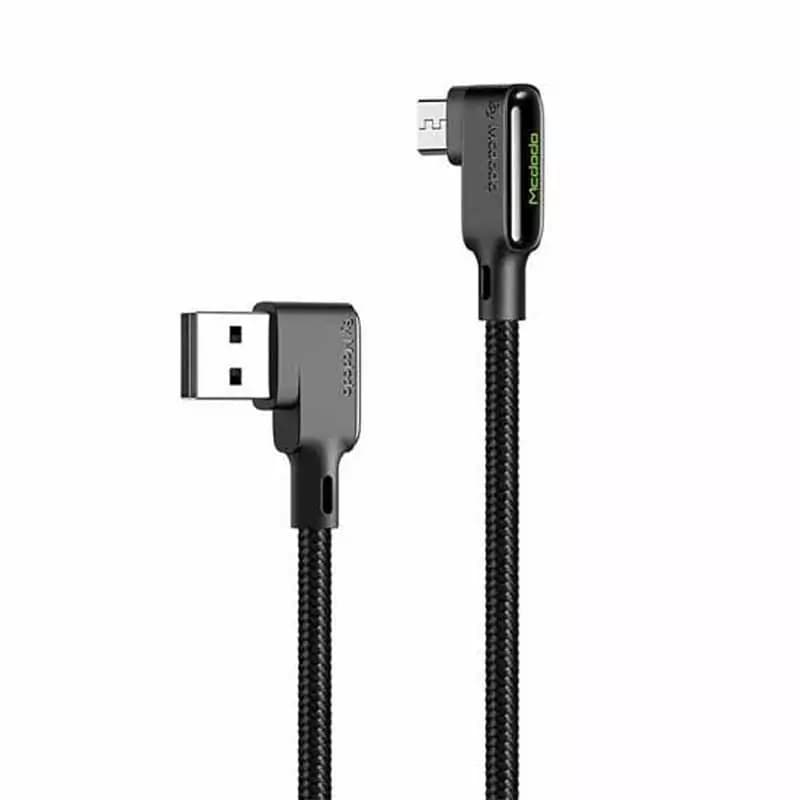 کابل شارژ USB به MicroUsb نود درجه 1.8 متری مک دودو مدل 7531