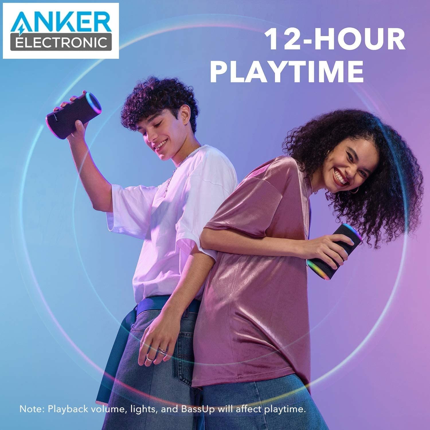 اسپیکر بلوتوثی انکر Anker Soundcore Flare 2 A3165 — تصویر ۷