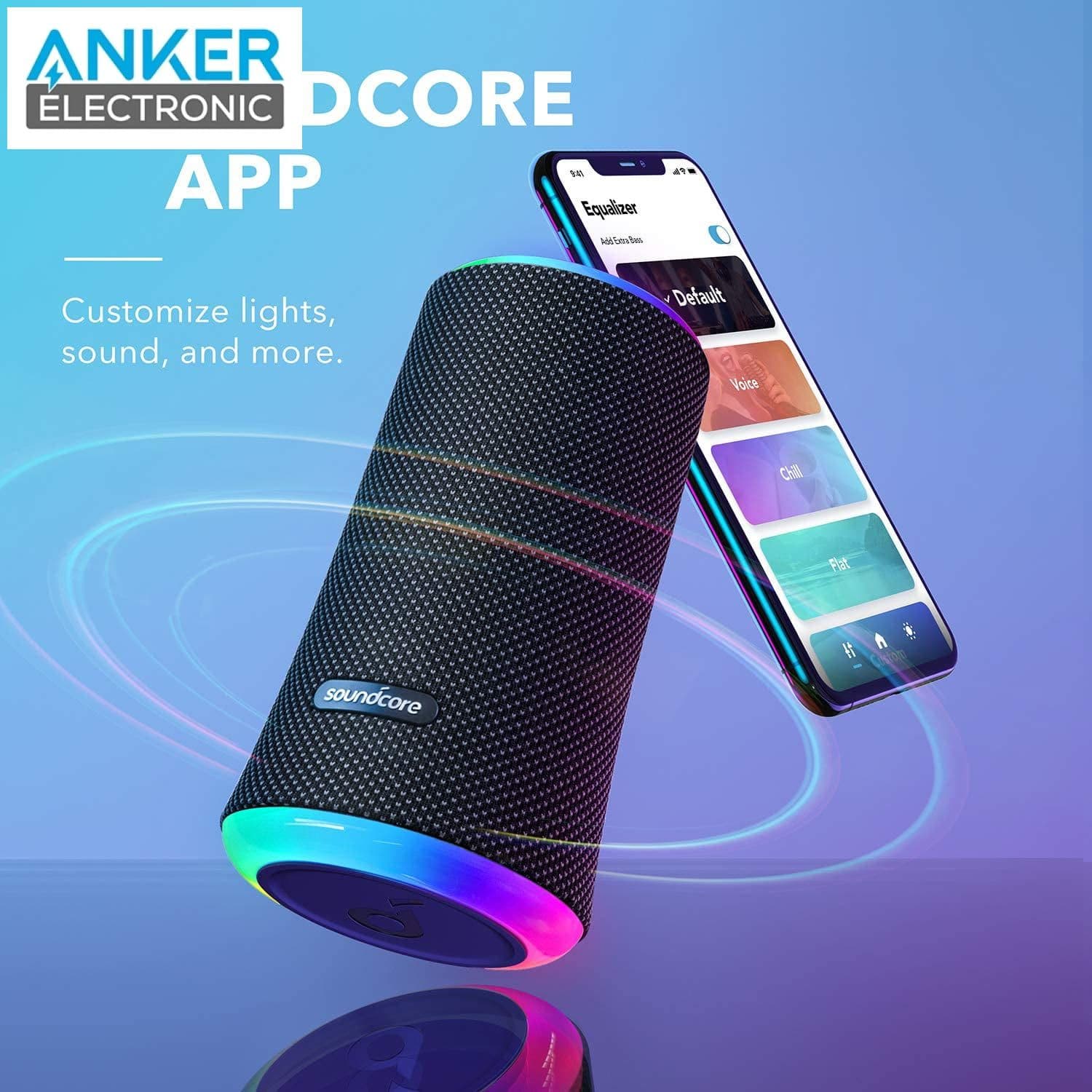 اسپیکر بلوتوثی انکر Anker Soundcore Flare 2 A3165 — تصویر ۸