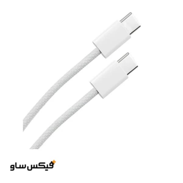 کابل شارژ دو سر تایپ سی اپل مدل 60W PD (طول 1 متر) — تصویر ۶