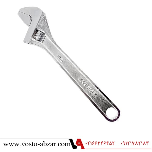 آچار فرانسه 10 اینچ ایران پتک مدل EA 1010
