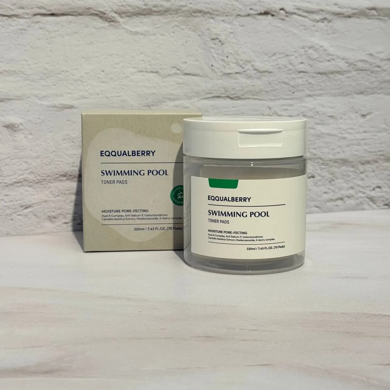 پد تونر آبرسان و تسکین دهنده اکوال بری EQQUALBERRY Swimming Pool Toner Pads — تصویر ۱۰
