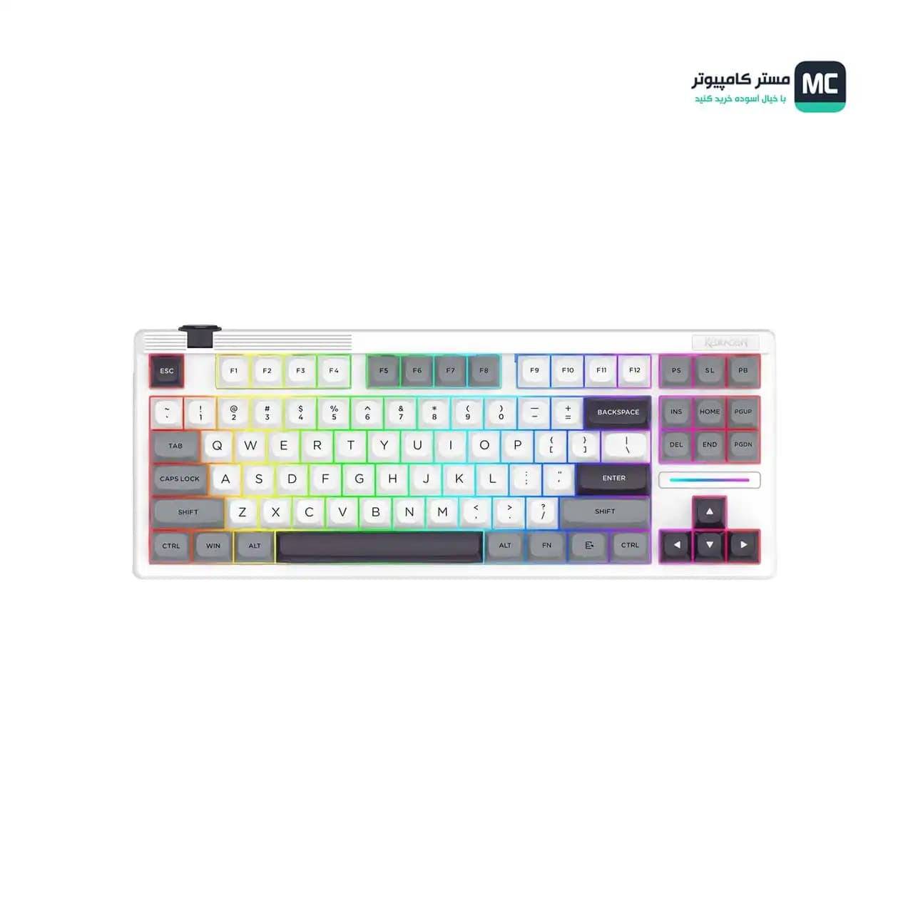 کیبورد بی سیم مکانیکال گیمینگ ردراگون K729 Otiim PRO WGB RGB — تصویر ۱۲