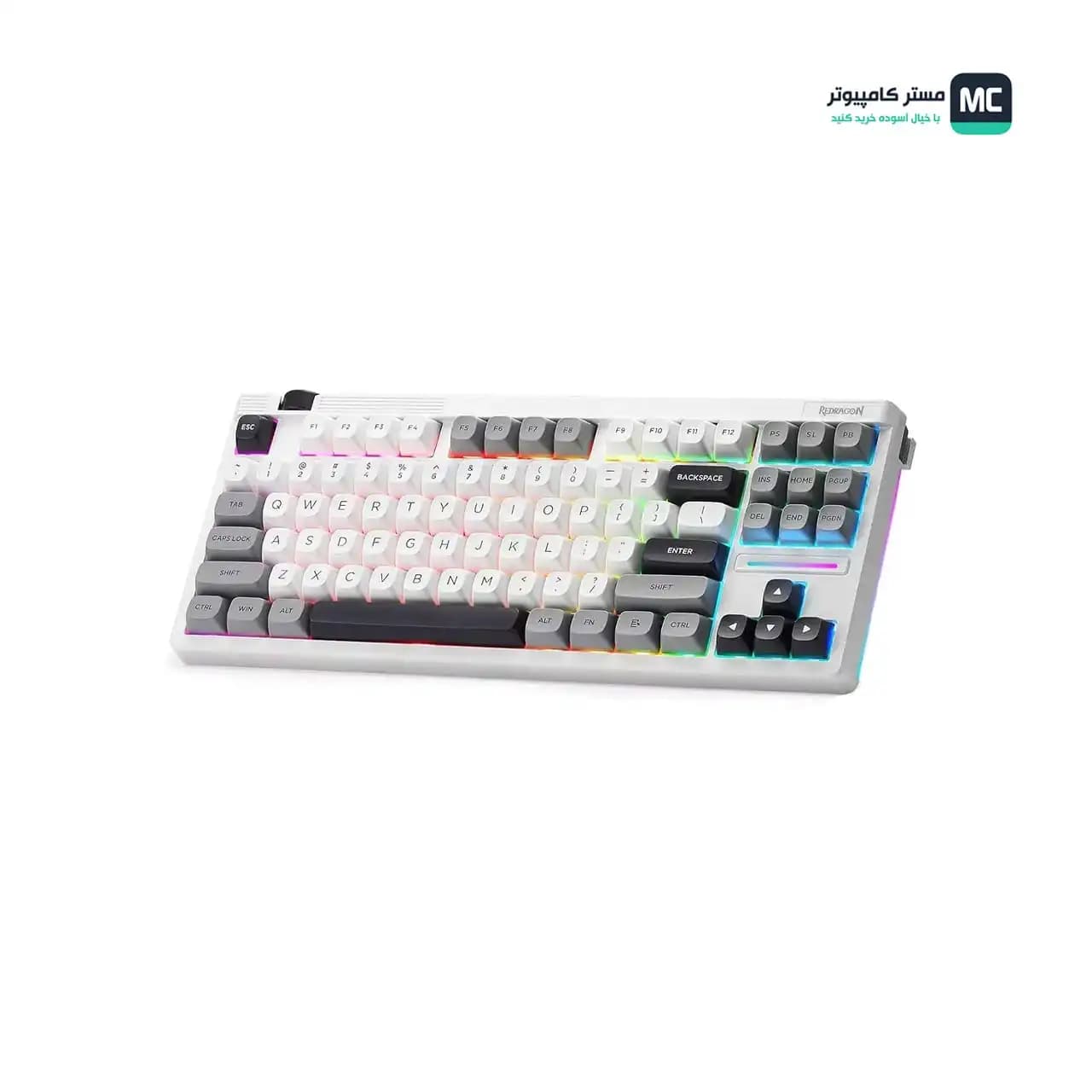 کیبورد بی سیم مکانیکال گیمینگ ردراگون K729 Otiim PRO WGB RGB — تصویر ۷