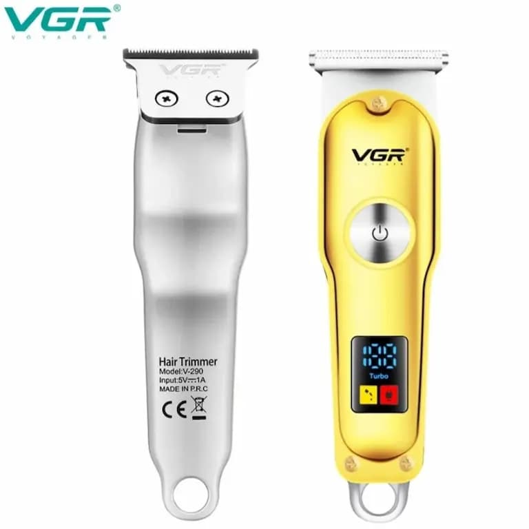 ماشین اصلاح خط زن وی جی ار مدل V-290 شارژی — تصویر ۴