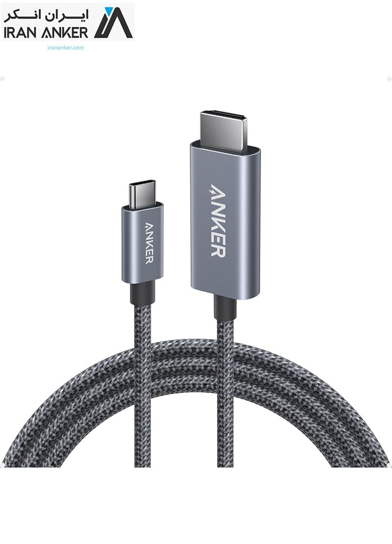 کابل تبدیل تایپ سی انکر Anker USB-C TO HDMI Cable 4K 60Hz مدل A87E0