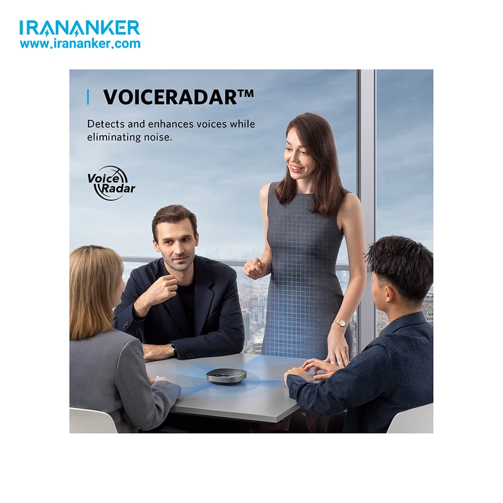 اسپیکرفون بلوتوثی انکر PowerConf S500 Speakerphone – مدل A3305 — تصویر ۱۰