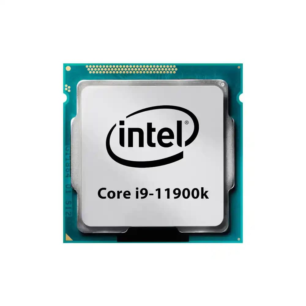 پردازنده کامپیوتر اینتل مدل Core i9-11900K کارکرده