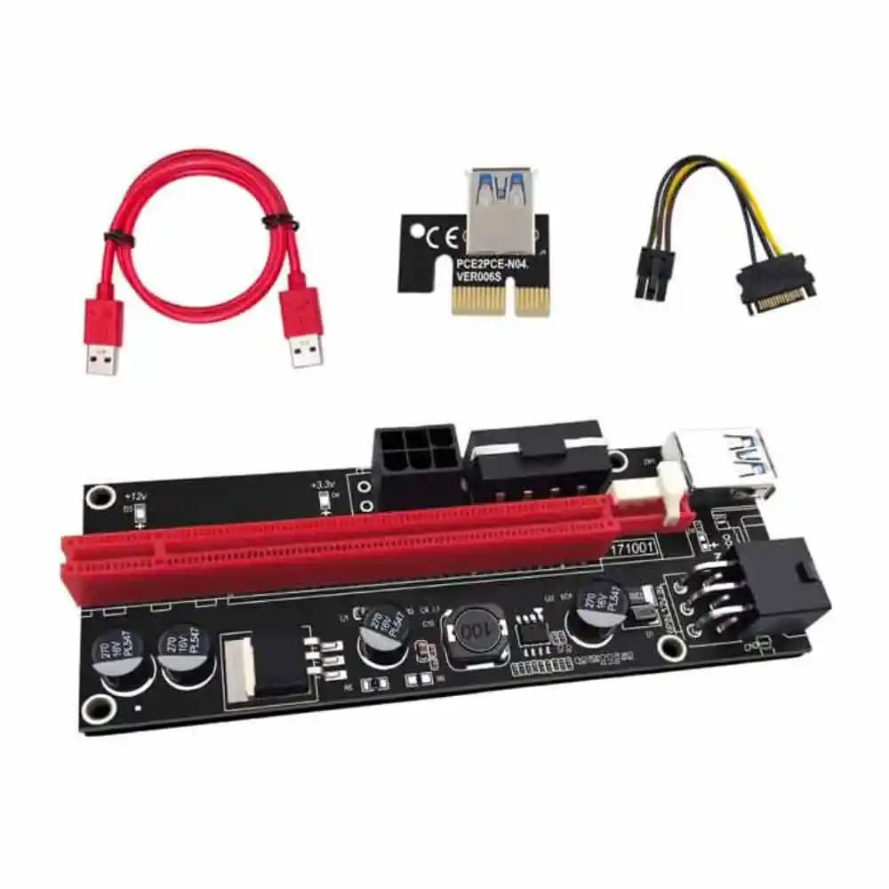 رایزر گرافیک تبدیل PCI EXPRESS x1 به x16 مدل 009s
